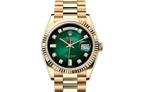 rolex day date verde usato|rolex day date 36 price.